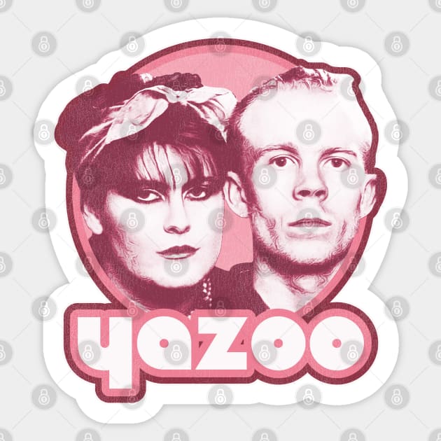 Yazoo Sticker by darklordpug